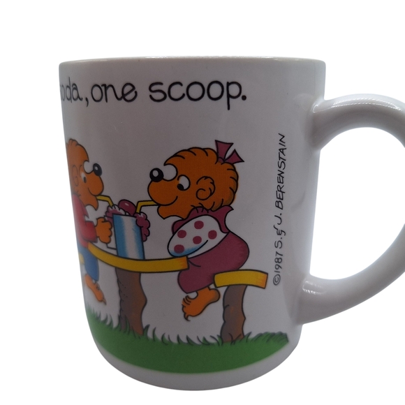 The Berenstain Bears - Princess House Exclusive - Coffee Mug Cup VTG 1987 - Picture 6 of 6